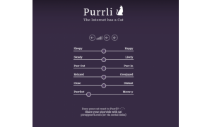 猫奴们又有了新福利！Purrli.com网站让你创建独特