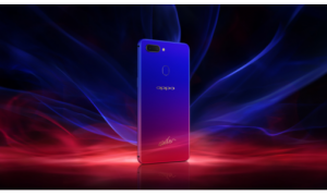 红蓝撞色渐变的艺术之美 OPPO R15星云特别版预约