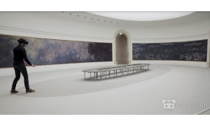 巴黎橘园美术馆将莫奈名画《睡莲》变成了VR体验