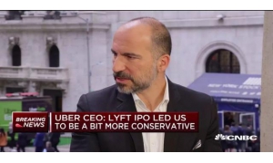 Uber CEO：脸书、亚马逊上市前也很难，你看现在多