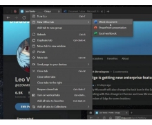 微软在 Edge 浏览器中更深入整合 Office 功能