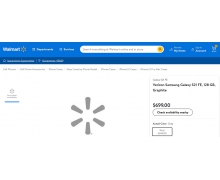 三星 Galaxy S21 FE 现身沃尔玛网站并披露售价