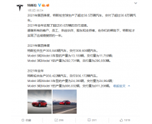 分析师预计特斯拉今年有望生产 140 万辆电动汽车