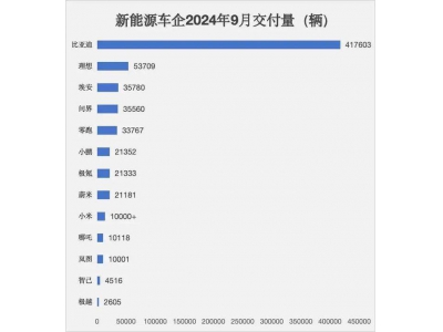 新造车9月成绩单：卷低价奏效 “理小零”创新高