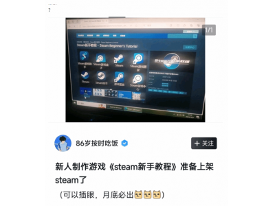 ＂Steam安装教程＂上架Steam引热议：