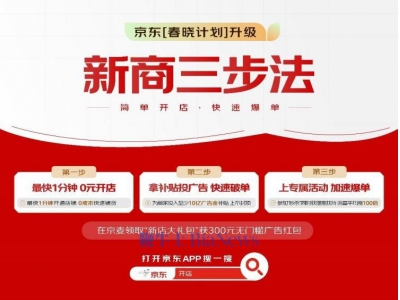 京东“春晓计划”升级！推出新店专属活动 最高