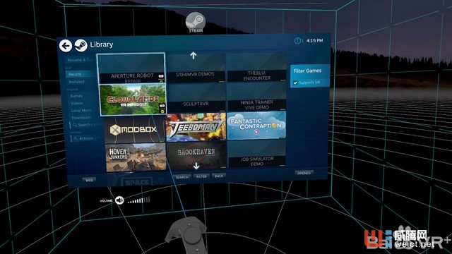 SteamVR Home发布更新给VR带来更好体验